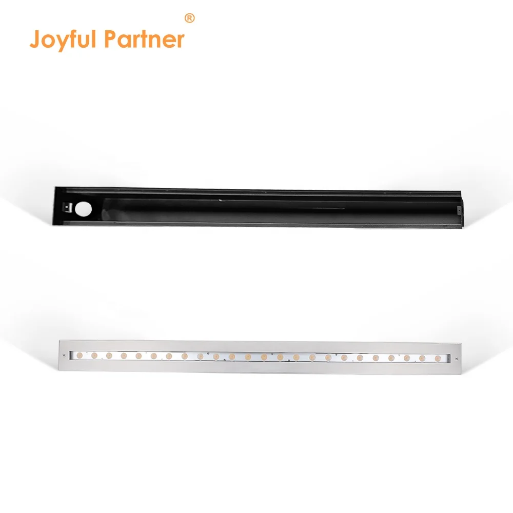 Newest 1 Meter IP68 Underwater Lighting Recessed Stainless Steel 316L 24W 48W 72W Linear LED Swimming Pool lights