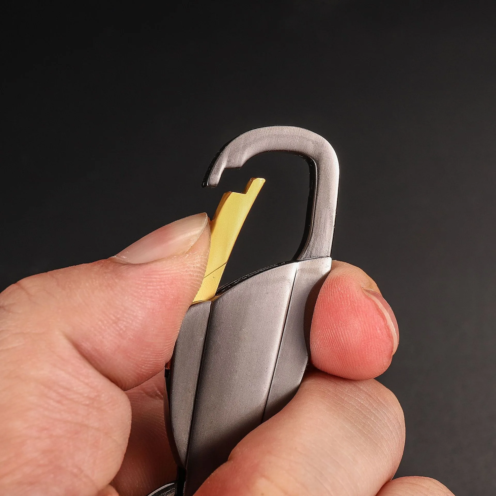Customized Metal Keychain with Laser Lettering Unique Gift Pendant