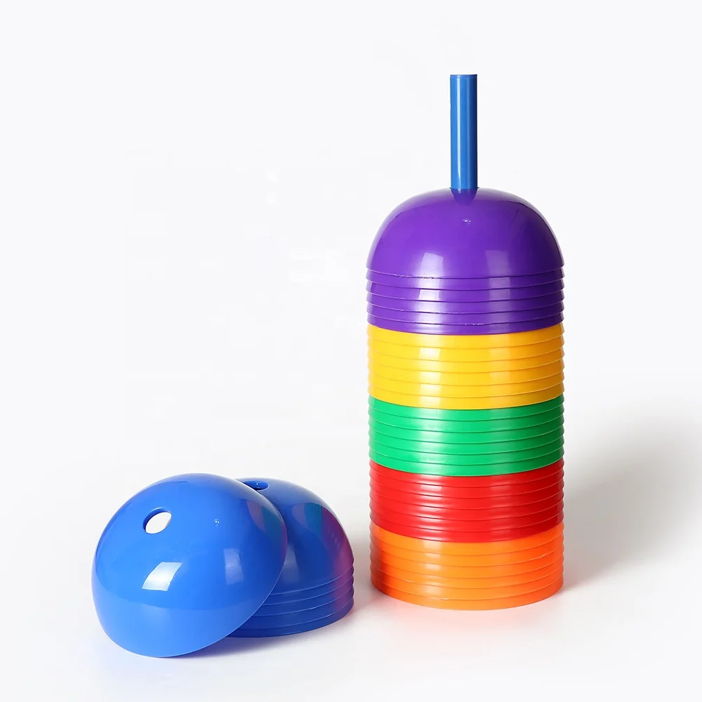Kids Sports Entertainment Speed Agility Training Agility Training Cones Rigid Plastic Dome Cones