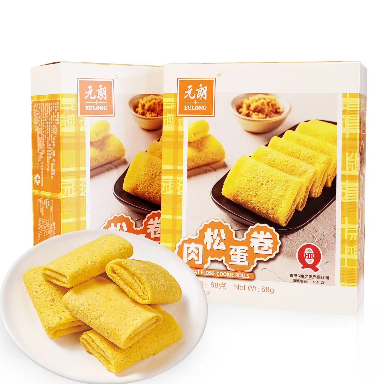 Высококачественная подарочная закуска 88 г хрустящее печенье в рулоне Феникс хорошего дня печенье растение