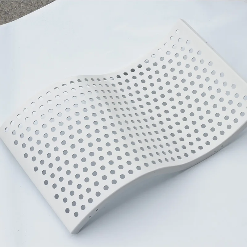 Customized aluminum panels for exterior wall decoration on demand  including column wrapped single aluminum panels