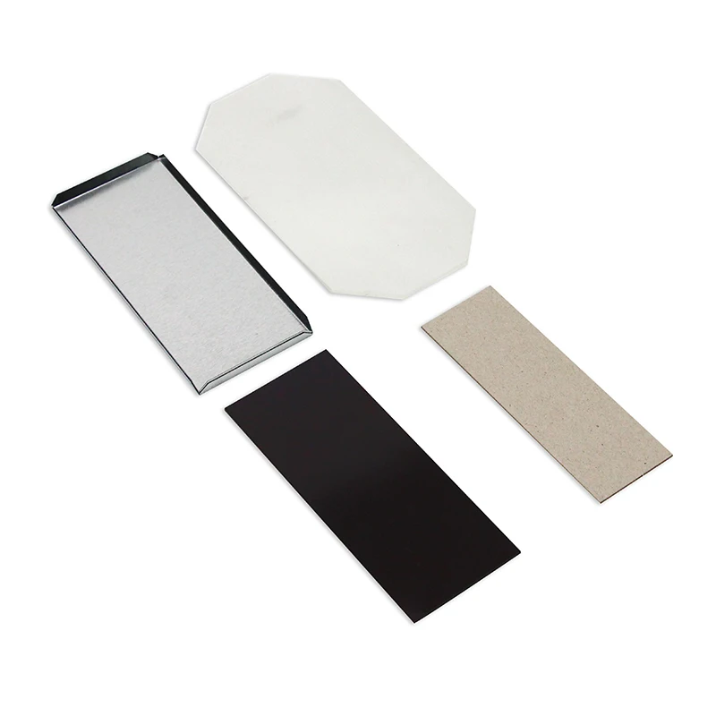 Factory Direct Selling Roll Magnet Sublimation Blank Square Rectangle Shape Metal Tin Fridge Refrigerator Magnets Material