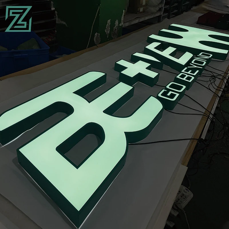 led shop signboard outdoor 3d led signboard letters light sign board for shops