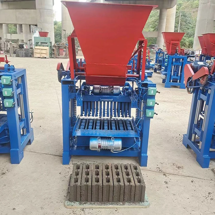 Cement Brick Making Machine Machinery Manual Concrete