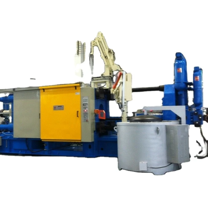 biggest cold chamber die casting machine for aluminum injection making grill pan