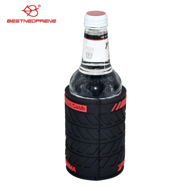 Promotional Tyre neoprene stubby holder,beer holder