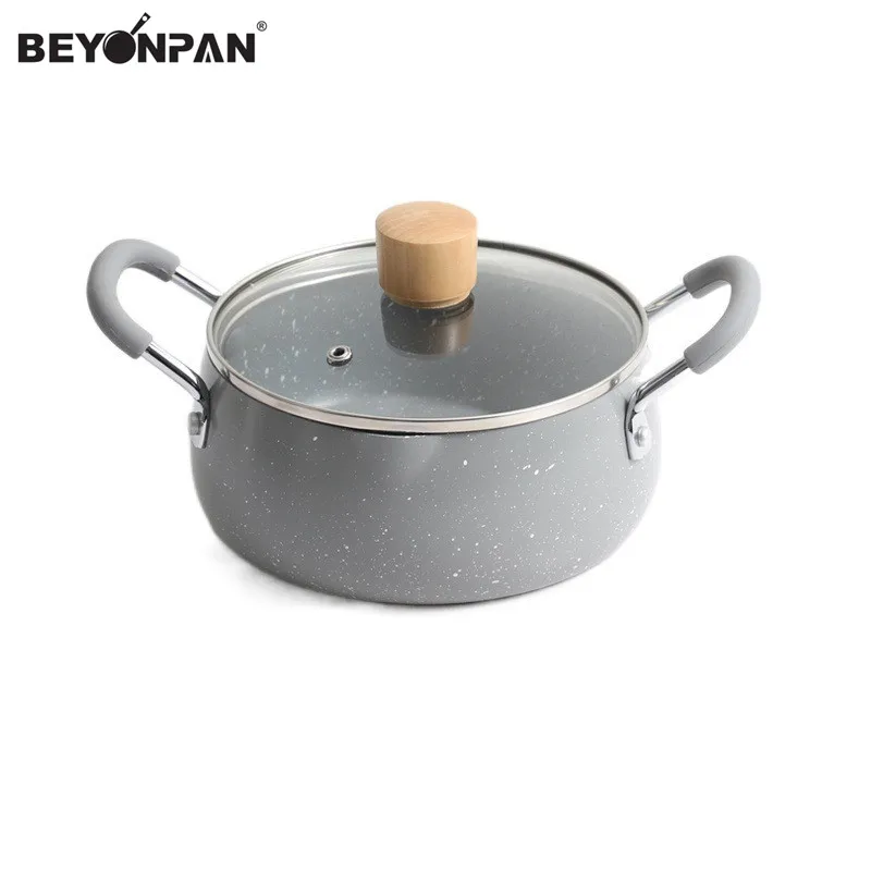 TEMPURA Pot Aluminium Mini Deep Fry Pan With Non Stick Coating Pour Spout With Oil Filter Screen