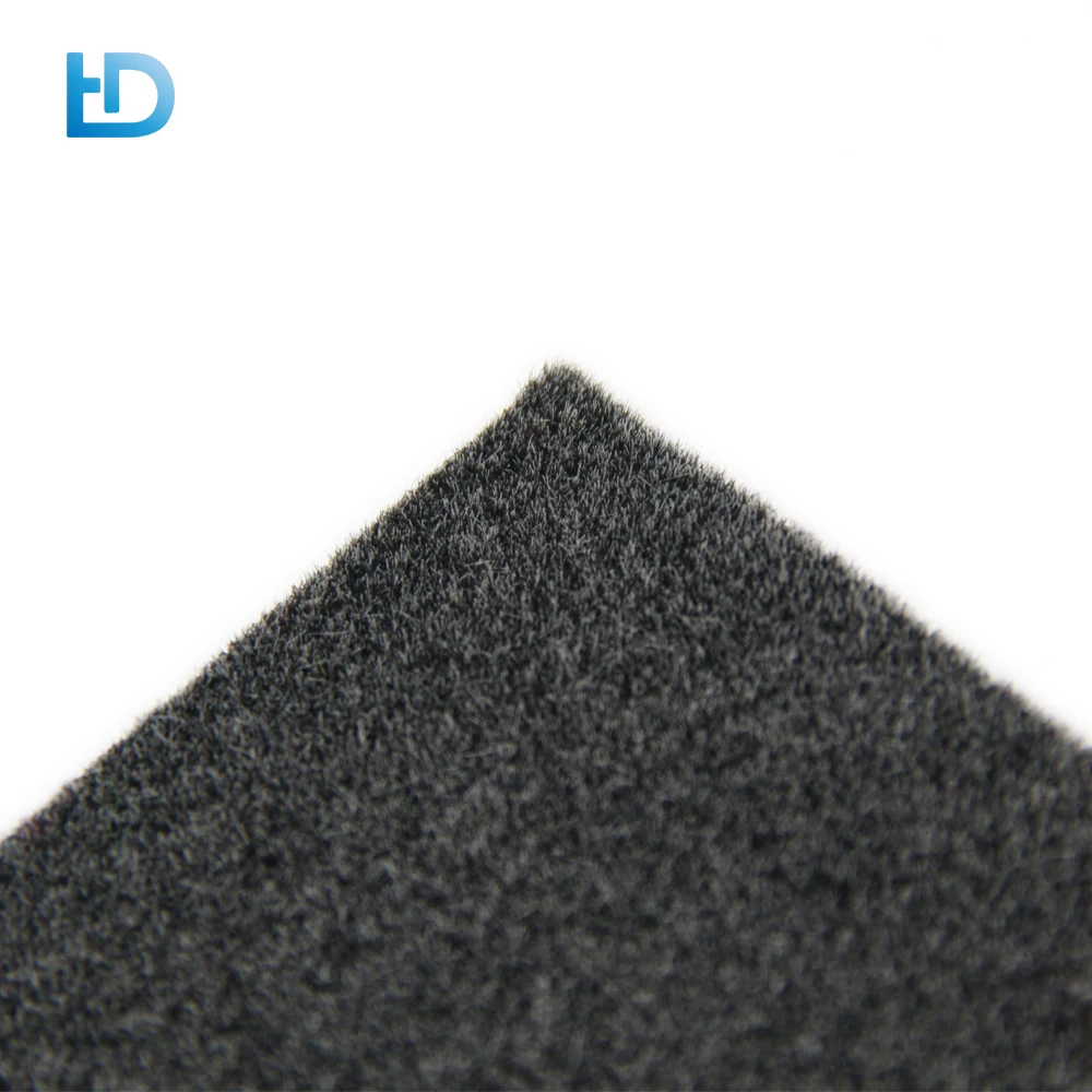 Non-slip flocking нетканый ковер для гостинной