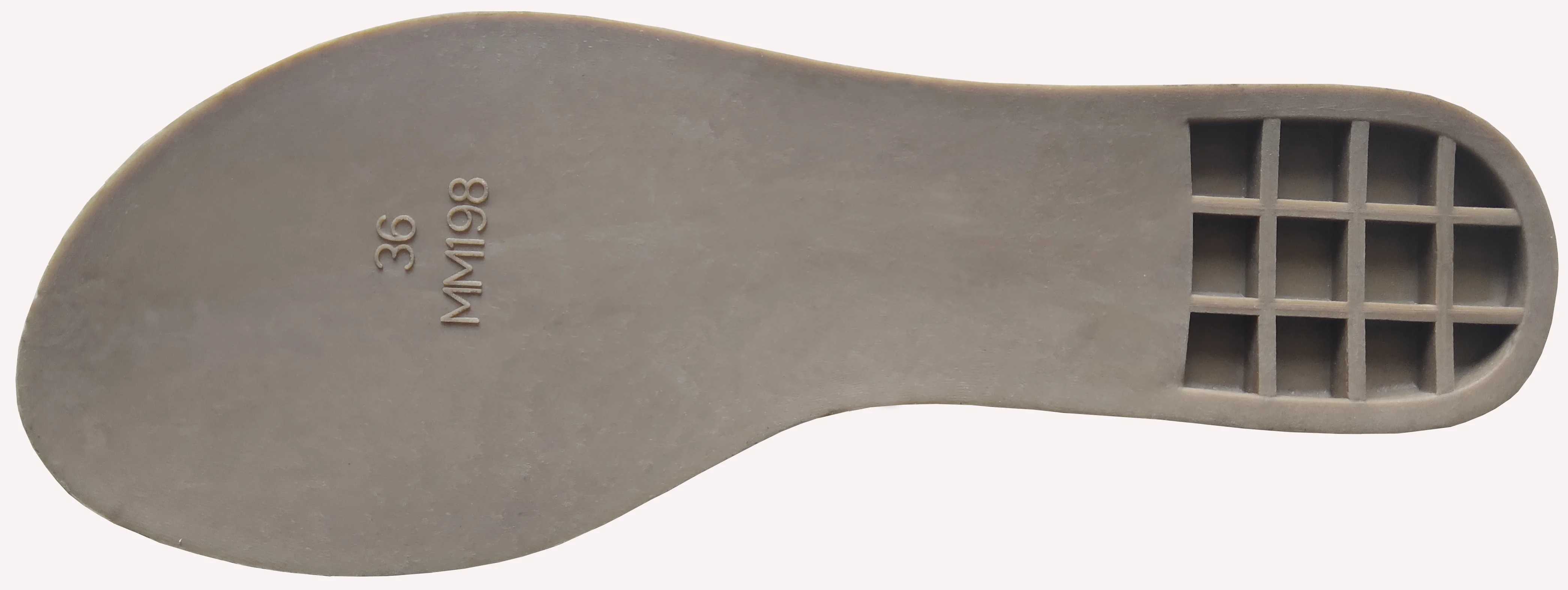 Manufacturer Flat Sandal Outsole from China Good Quality Design Round Toe Tpr Sole for Woman Causal Shoes Dressing Shoe