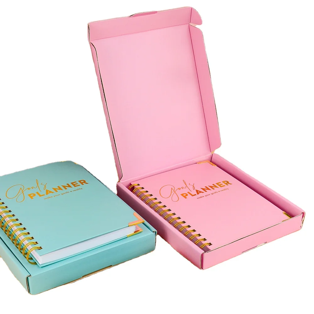 Ready to ship china manufacture high quality official stationery suppliers hardcover notebook daily monthly planner