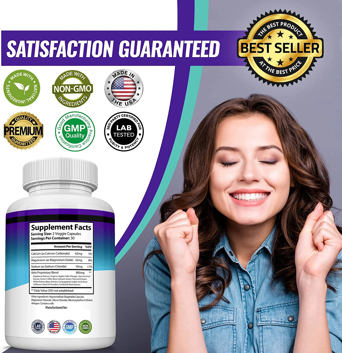 Private Label Slimming Weight Loss Supplement Diet Capsule Keto Bhb Fast Diet Pills Quick Weight Loss keto capsules