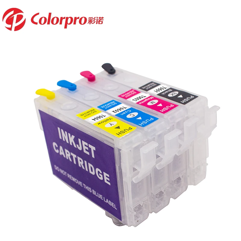 Colorpro T0601 series refill ink cartridge Compatible for EPN Stylus C88 CX3800 CX3810 printer with permanent chip