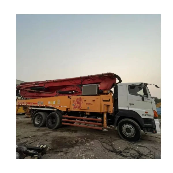 Used Sany Zoomlion Truck Mounted Concrete Pump Truck 48 Meters