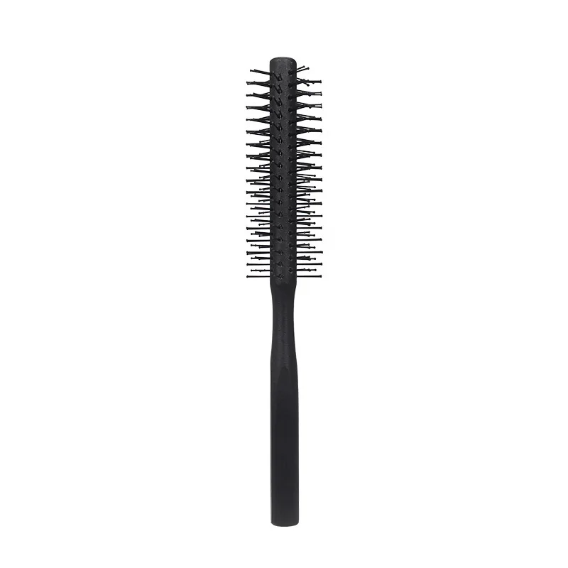 Hot Sale Heated Round Brush Set For Blow Drying Wooden Curly Salon Stylist Round Brushes For Hair Professional