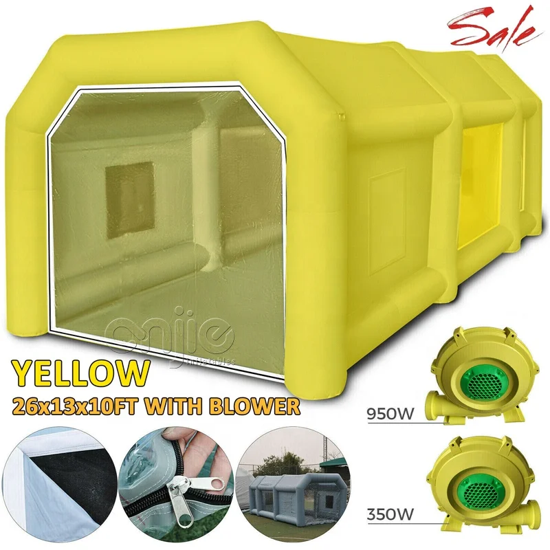 Portable best car furniture wheel vehicle airbrush powder paint spray booth for diy spray painting