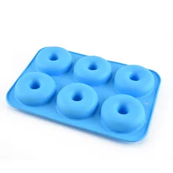 Food grade BPA free non stick silicone donut mold for baking