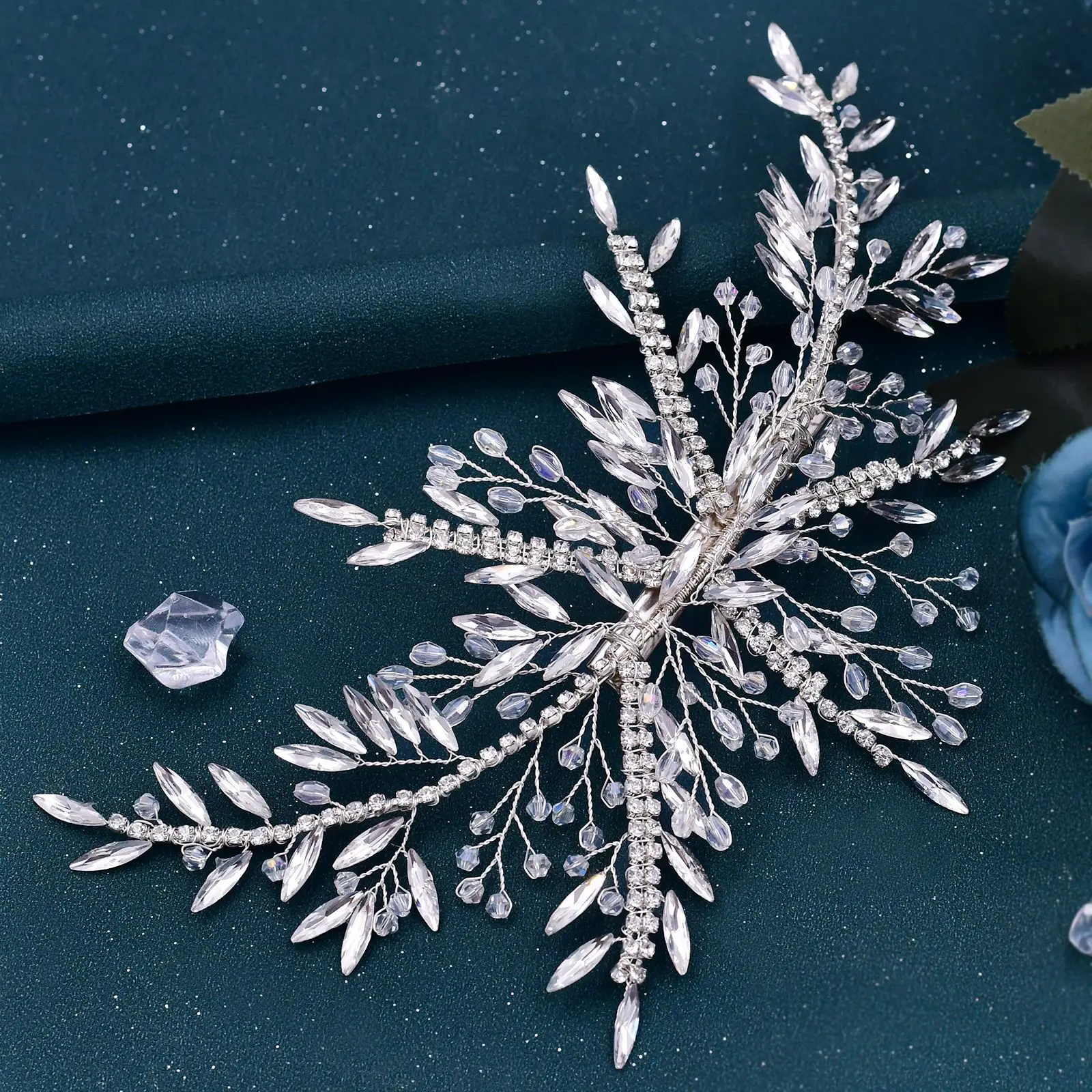 Обтягивающая шпилька для невесты в европейском и американском стиле, свадебное платье с кристаллами и жемчужинами и стразами, с украшениями