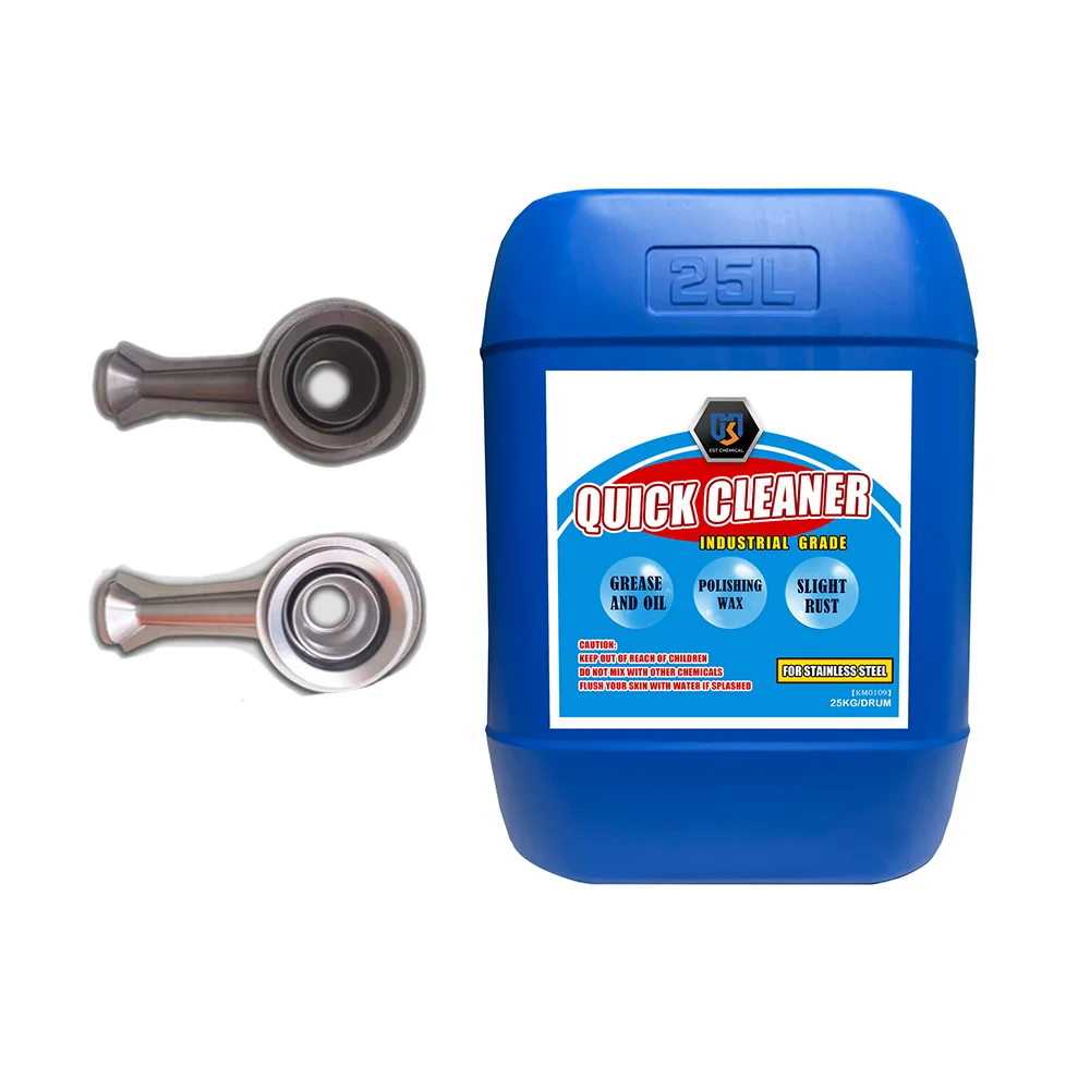 Fast processing stainless steel oil cleaning detergent dewaxing fluid rust removal agent 25KG