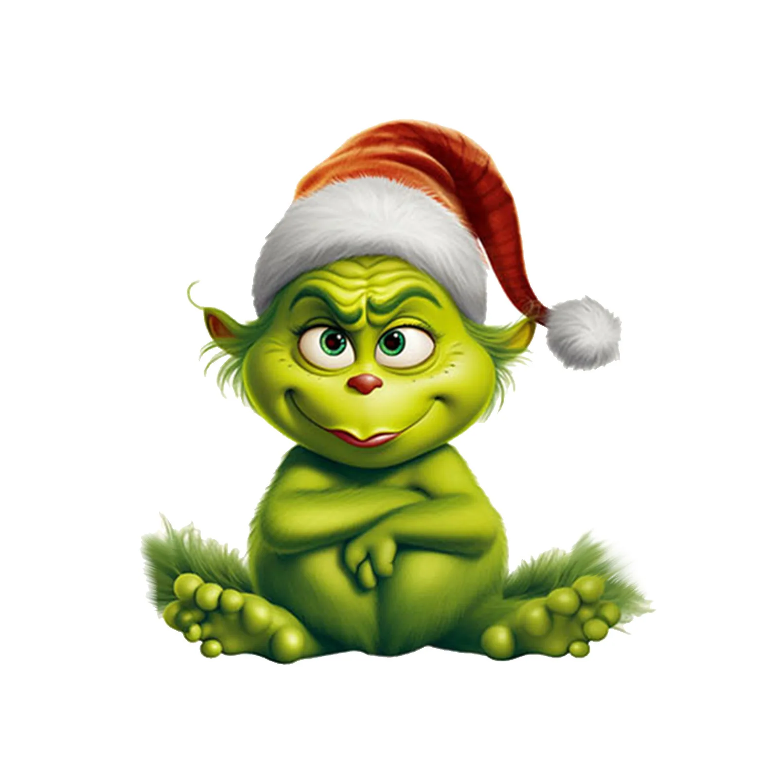Holiday Decor Craft Supplies Christmas Tree Cartoon Designs Green Monster Hanging Ornaments Decorations