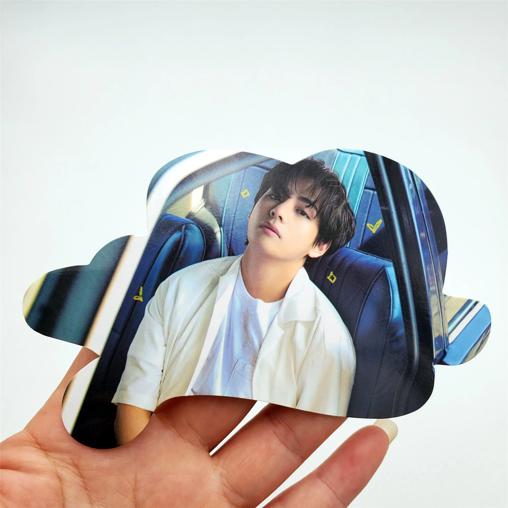 Cheap Price China OEM Special cutting shape die cut super star paper card with coated paper material