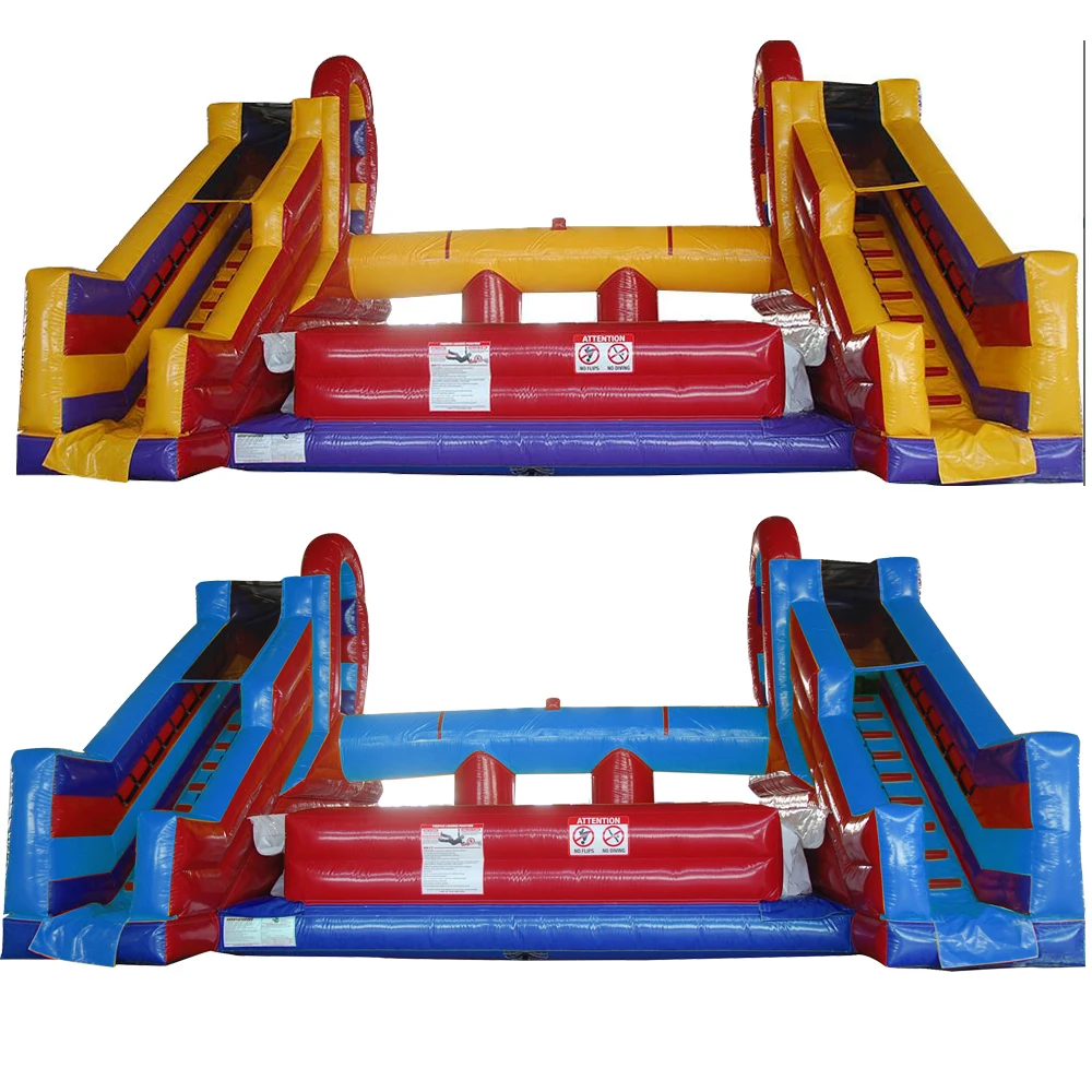Inflatable Battle Zone Joust Area Games Jousting Beam Inflatable Battle Zone For Sale