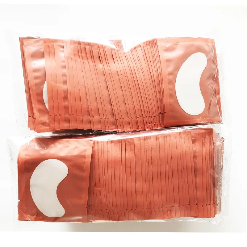 2023 Eyelash Extension Lint Free Lashes Pad Eye Mask OEM eye patch Gel Pads Fiber Eye Pad