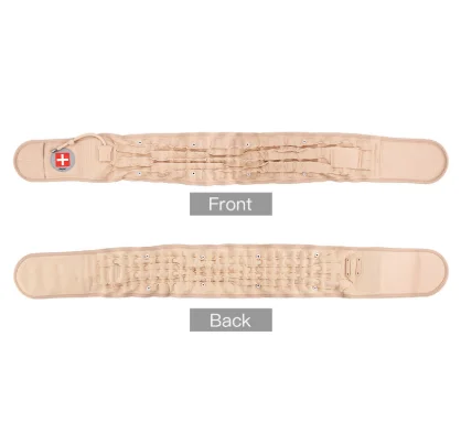 Decompression Lumbar Traction Belt Adjustable Air Inflation Waist Support Protector Massager Back Pain Recovery