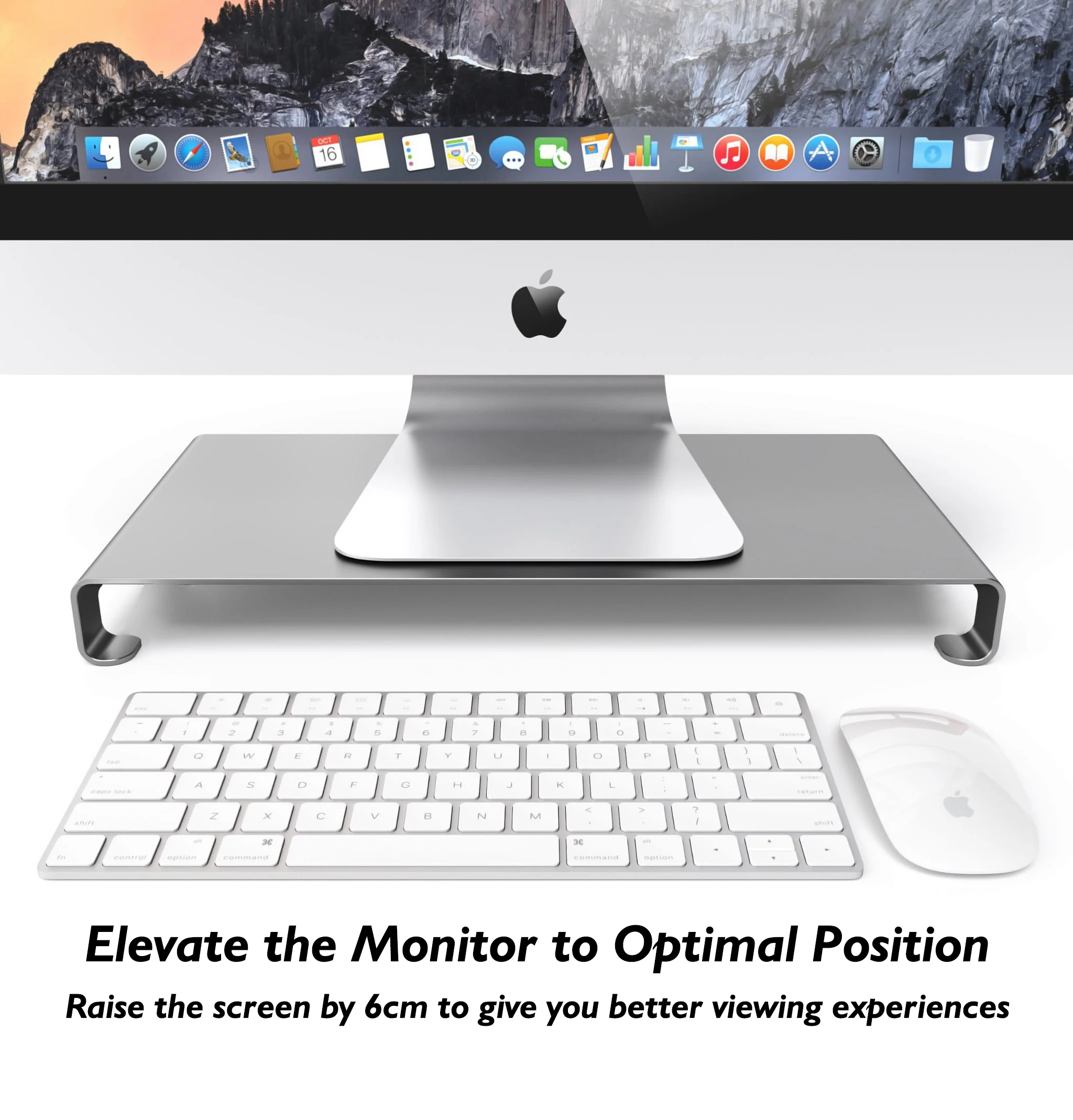 Monitor Stand Riser for Desk Table Organizer Computer Office Desktop