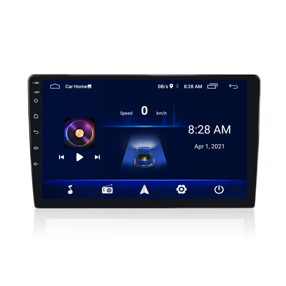 9 inch 2din 2.5D touch screen android 1+16GB with FM WIFI BT Mirror link car stereo GPS Navigation