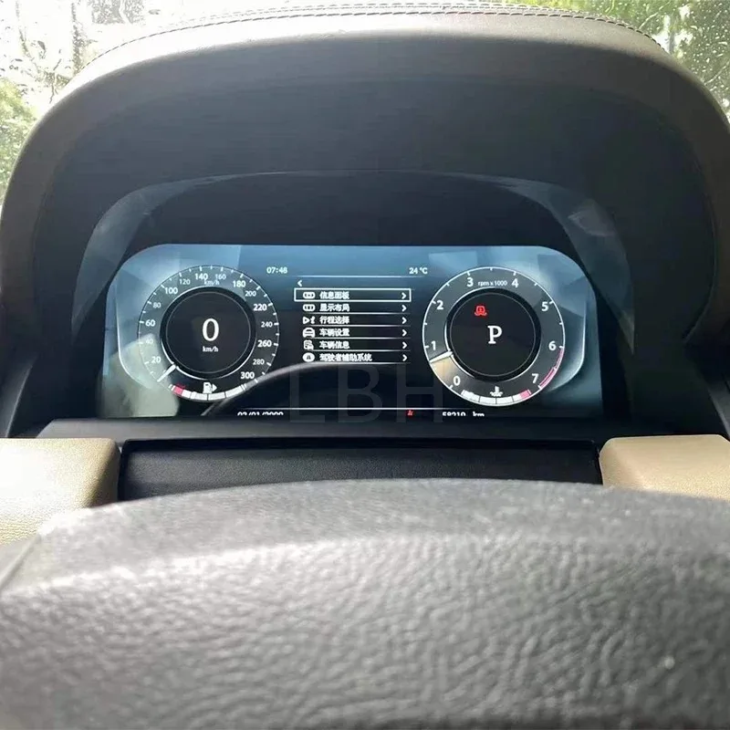 ЖК-экран цифровой приборной панели подходит для Land Rover Discovery 5 L462 Cockpits приборная панель проигрыватель дисплей на голову спидометр