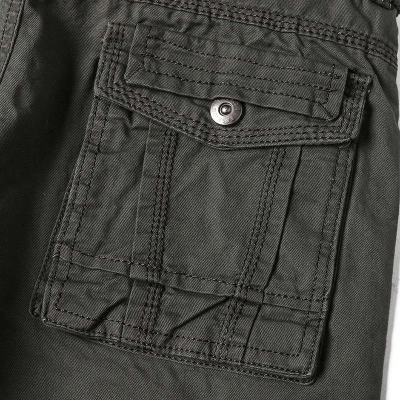 2023 Multi-pocket Cargo Pants Men Harajuku Hip Hop Streetwear Joggers Man Elastic Waist Sweatpants Tech Wear Design For USA