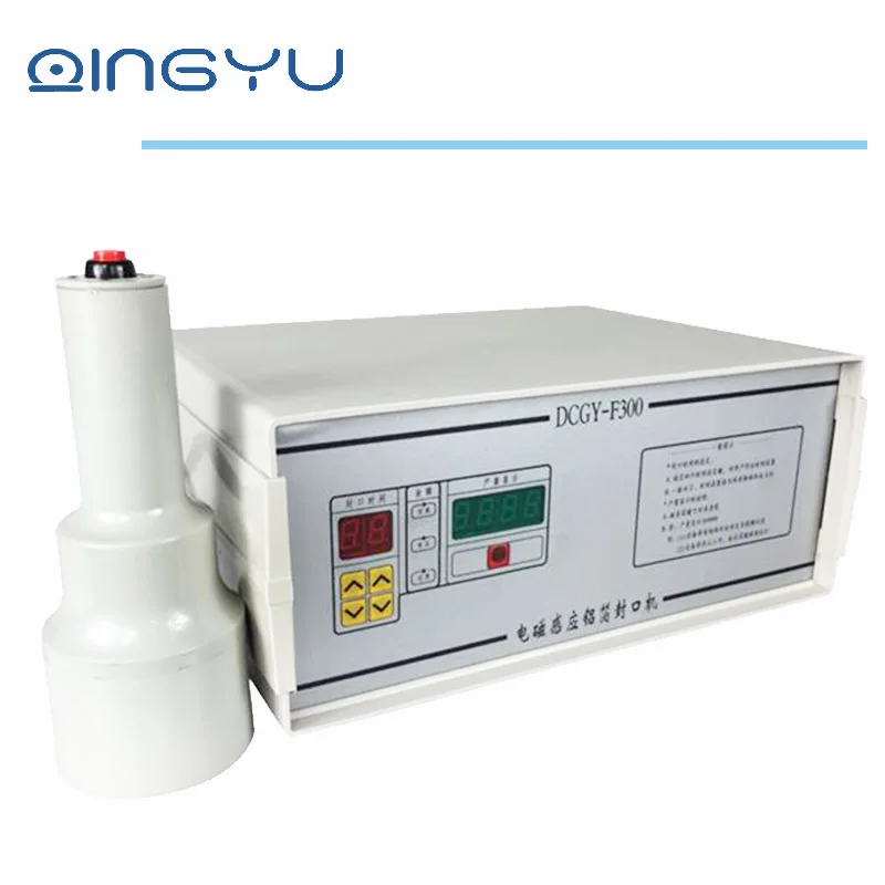 Aluminium foil sealing machine for Squeeze Bottle ,HDPE, PP, & PET Bottles Induction foil sealer lower cost