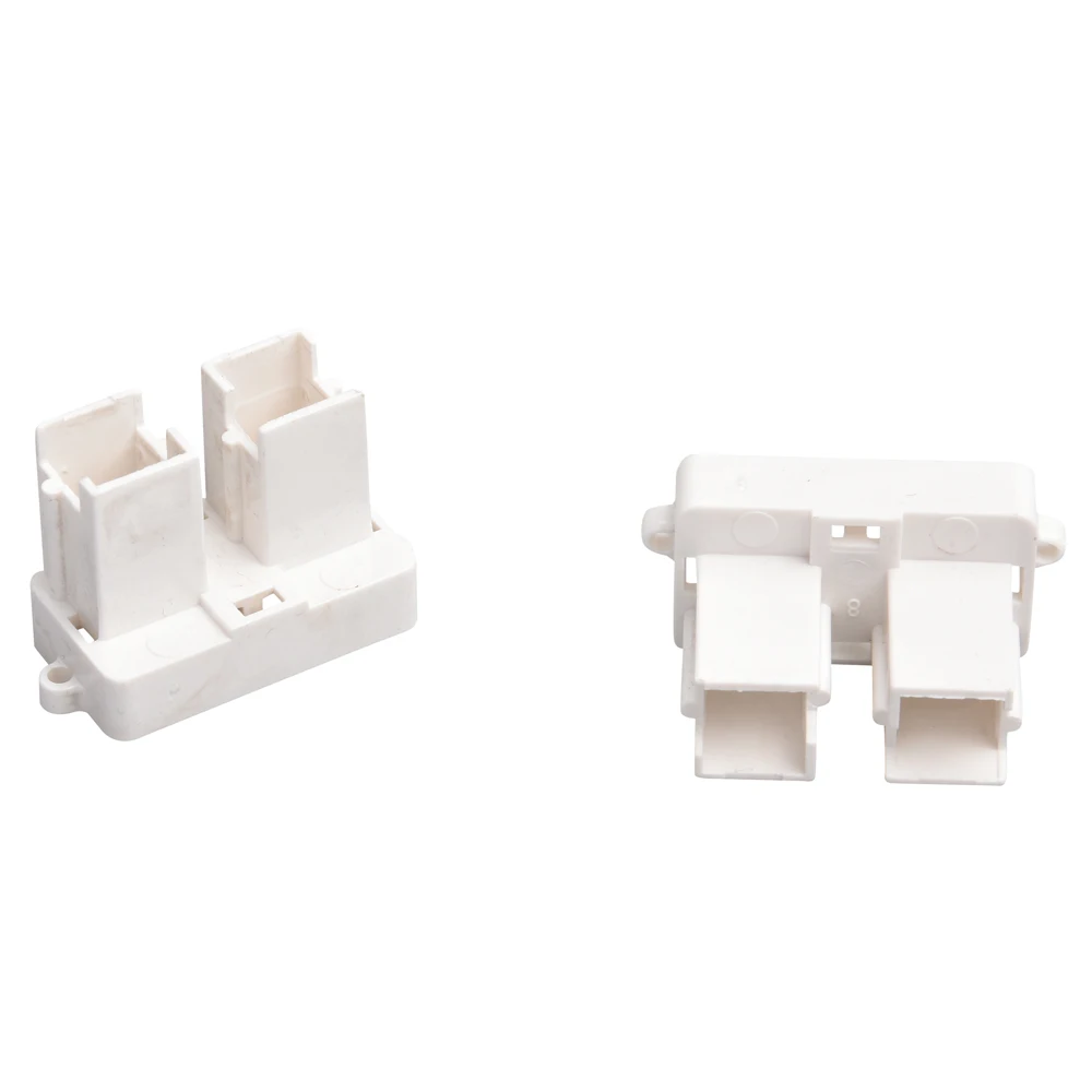 Custom plastic parts brass contact container shell power socket plastic parts