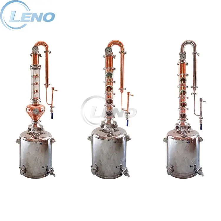 
Distiller LENO Vodka Making Machine Ethanol Plant Mini Distillery Alcohol 