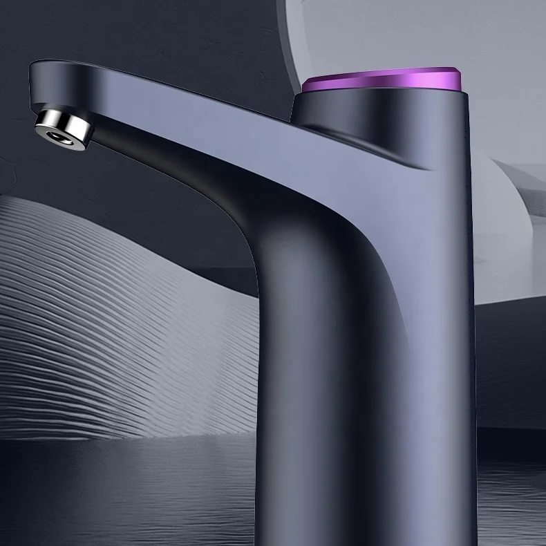 Portable USB Electric Water Dispenser Pump Automatic Stand Battery Home Office Outdoor Use Plastic Barreled Water Intake Pump