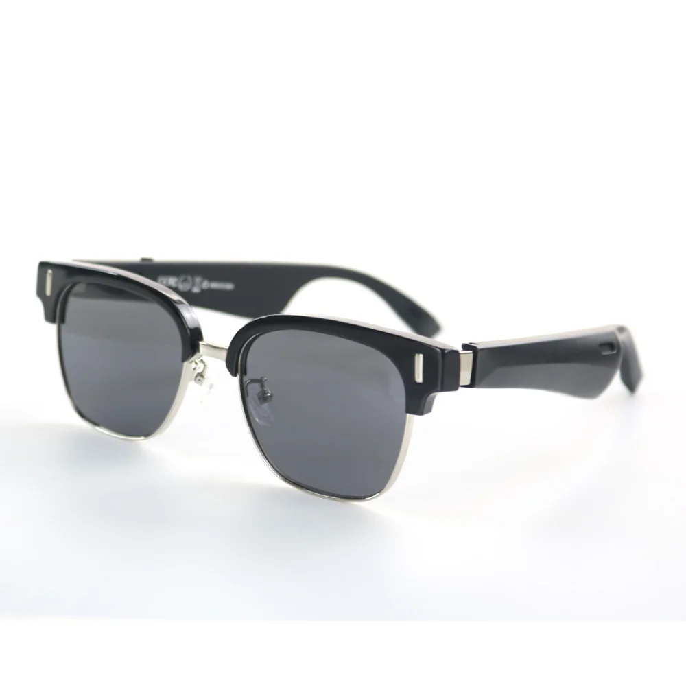 Спортивные водонепроницаемые умные музыкальные электронные очки BT 5,0 с линзами UVA/UVB