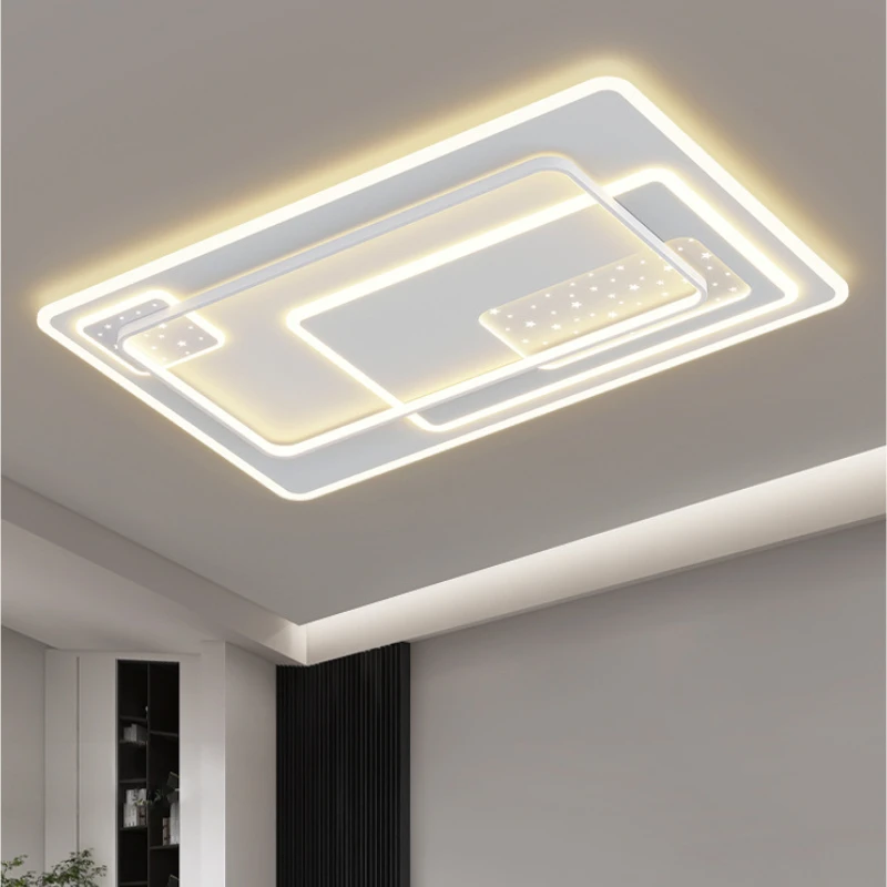 Living Room New Modern Simple Whole House Combination Package Atmospheric Household LED Ceiling Light