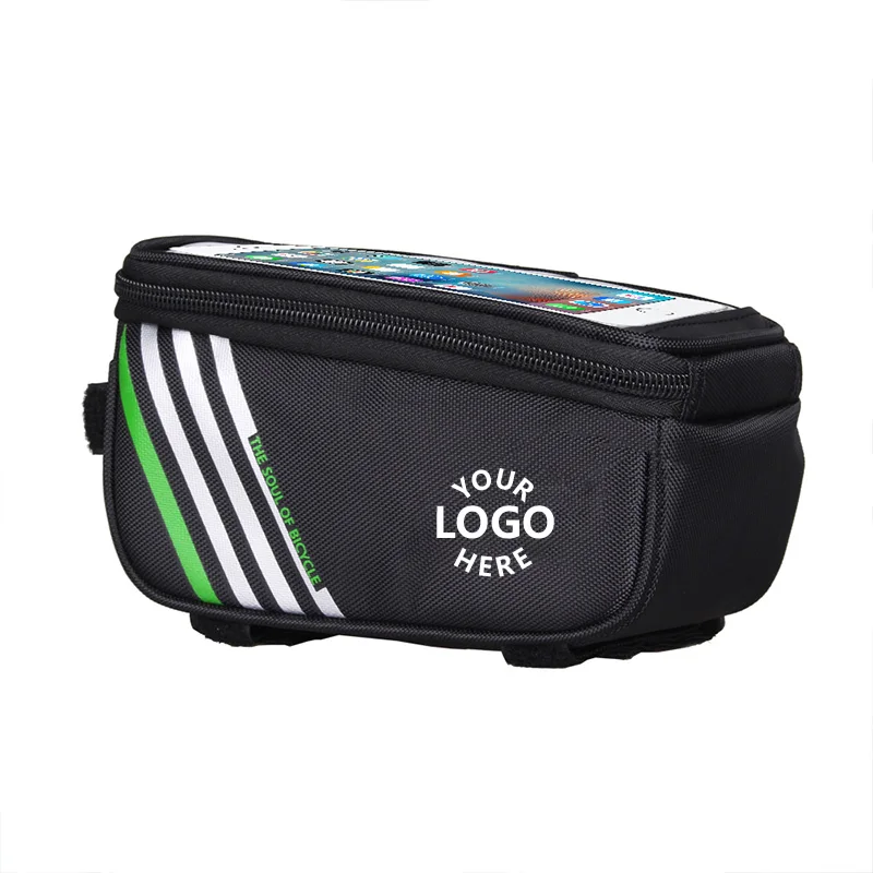 GBM wholesale custom lightweight waterproof bike saddle bag outdoor cycling frame bags
