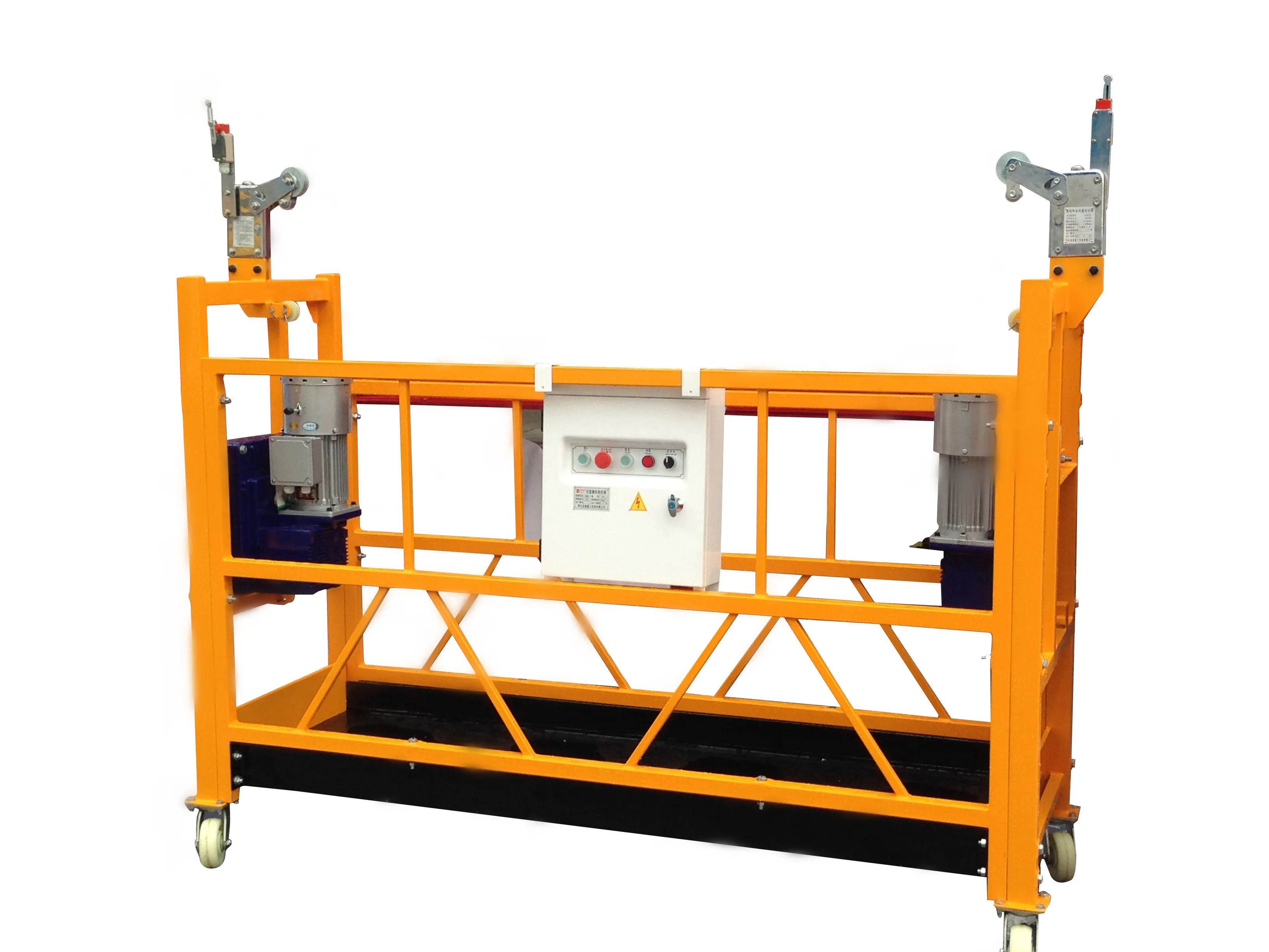 Gondola Hoist For Windows In High-Rise Buildings Cleaning Electric Gondola Swing Stage Scaffold