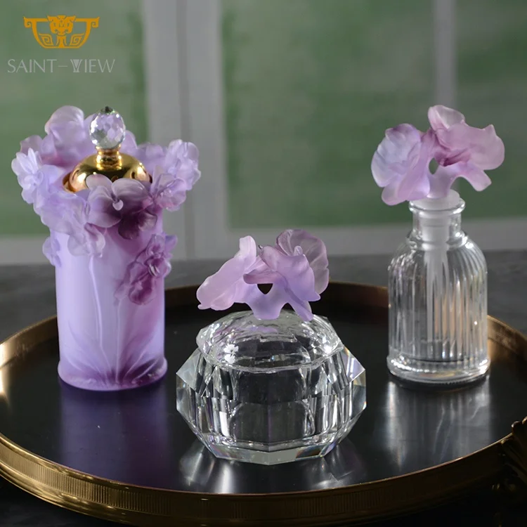 SAINT-VIEW оригинальный дизайн свадебные подарки ручной работы Хрустальная курильница Oud