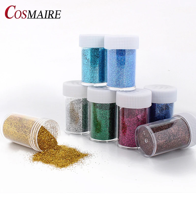 Solvent Resistant Polyester Glitter Shaker Sparkle Craft Nail Loose Glitter Powder