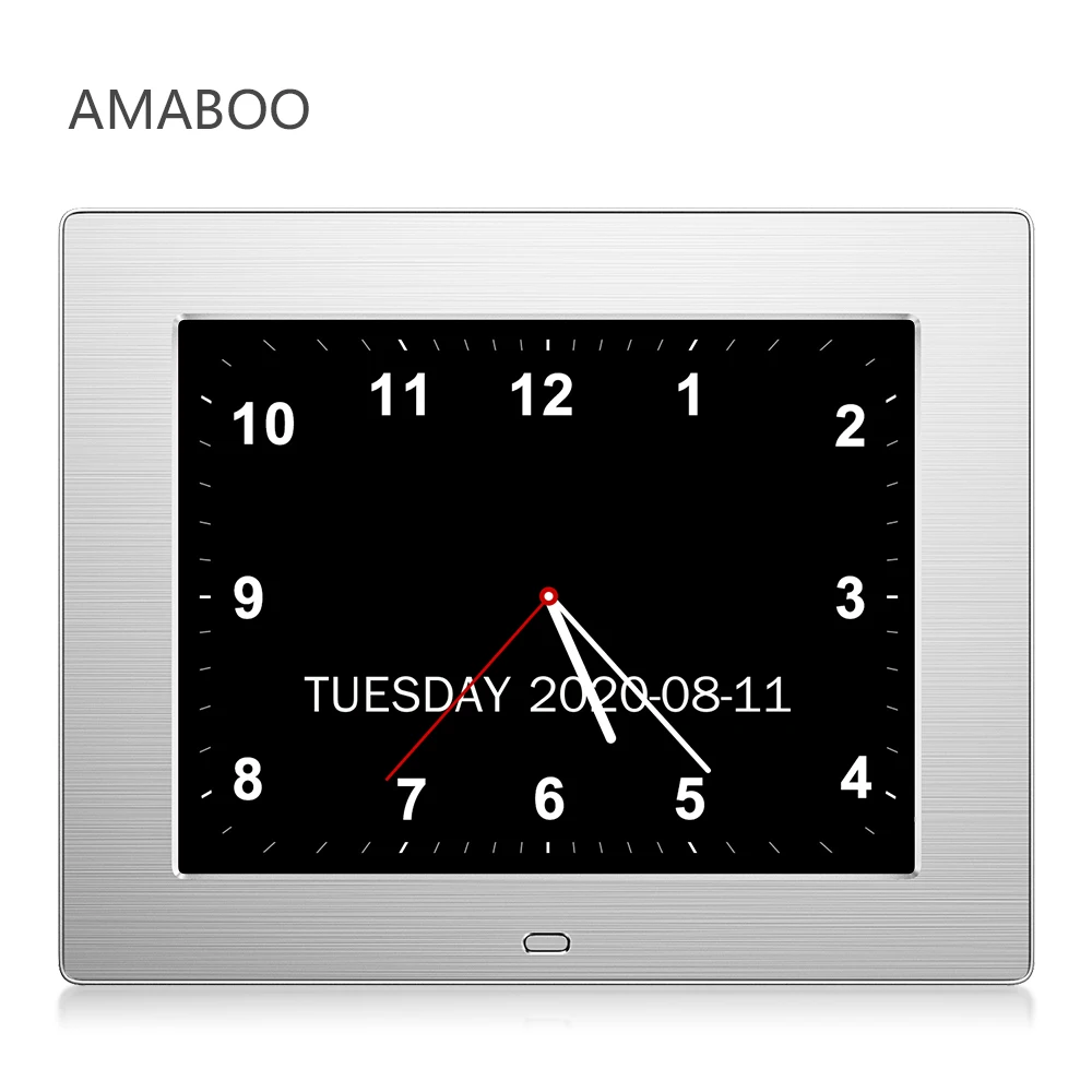  AMABOO 8 10 1 дюймов деревянный электронный дневный календарь для старших деменций альцгеймеров стол Большой Настенный будильник цифровые
