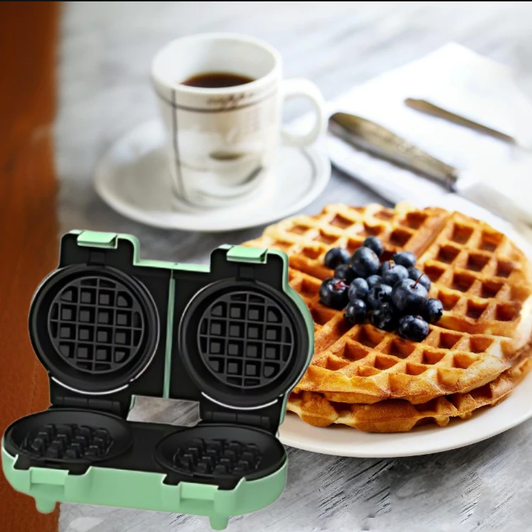Automatic Detachable Breakfast Toaster Electric Panini Grill Non Stick Sandwich Machine Maker Waffle Maker
