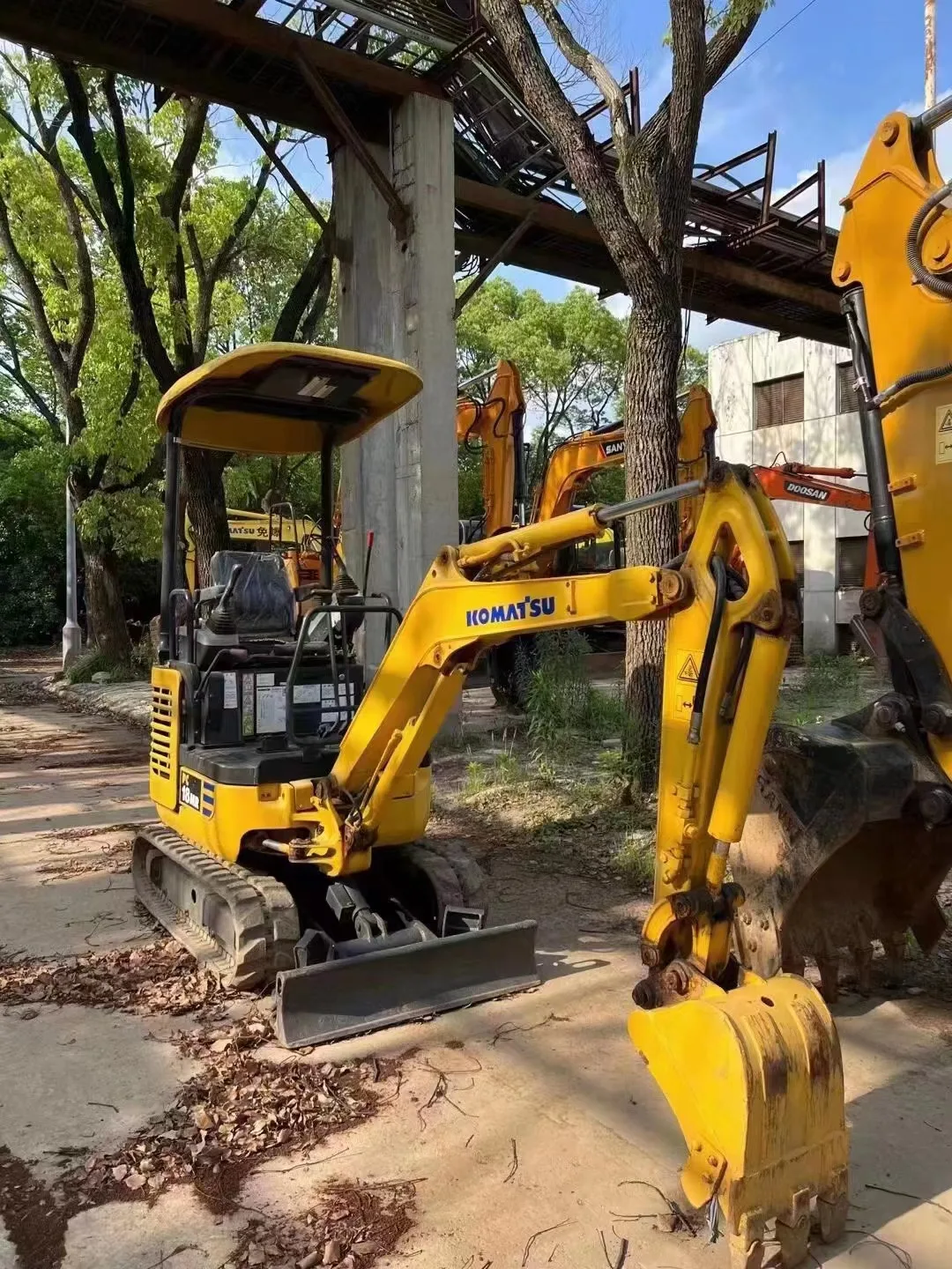 Mini Komatsu PC18MR Hydraulic Tracked Excavator 1ton 1.8ton 2ton 3 ton Used Komatsu Excavator PC18