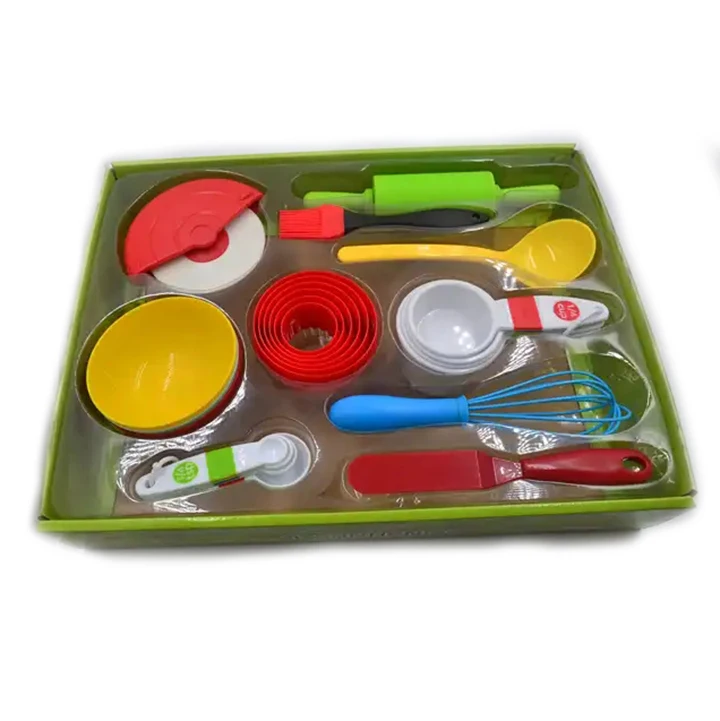 Toys Kids Child Cook Toy And Baking Set Kitchen Toys Play Sets Children Cooking Cake Games Children Diy Baking Set