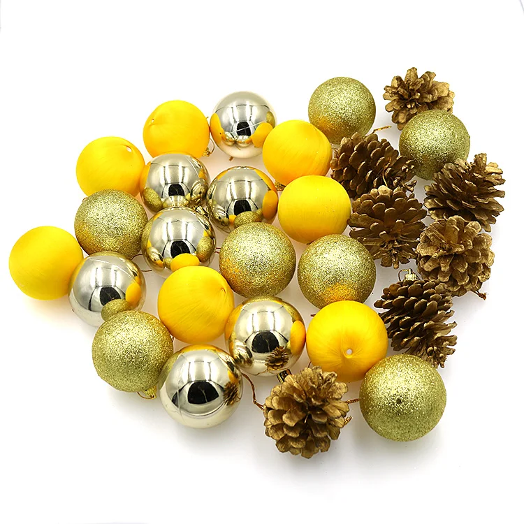 Custom painted plastic Christmas ball,Christmas ornament ball bulk