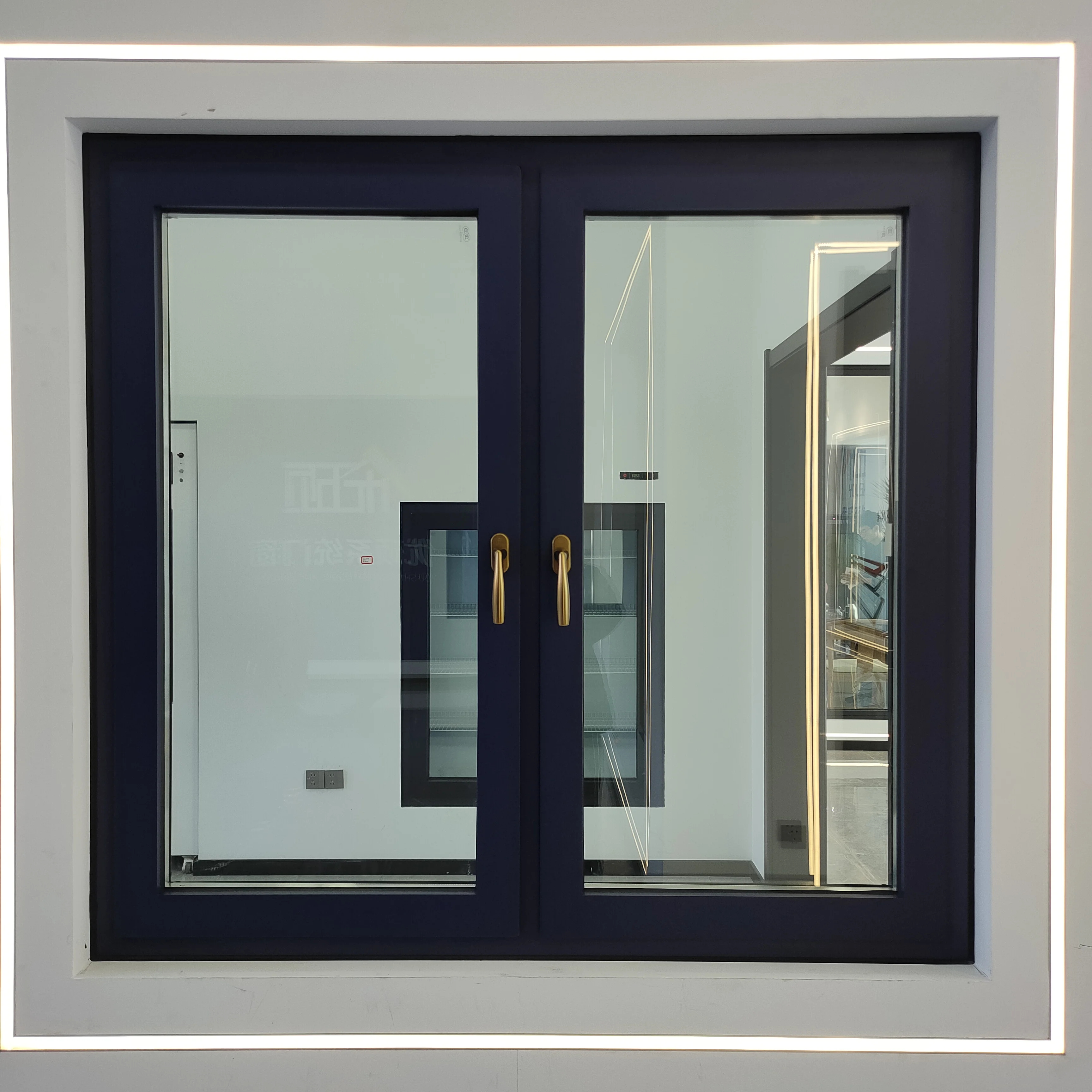 Youshuo aluminum large fixed window equipment for aluminum window making aluminum frame fixed glass windows