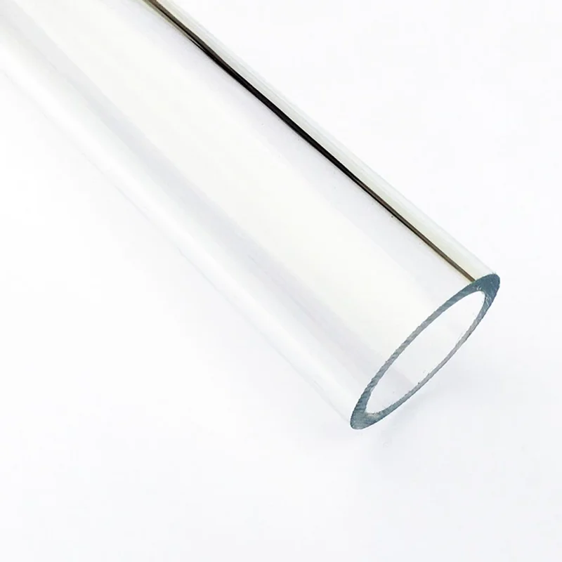 Large diameter heat resistance High-temperature transparent glass tube  pipe
