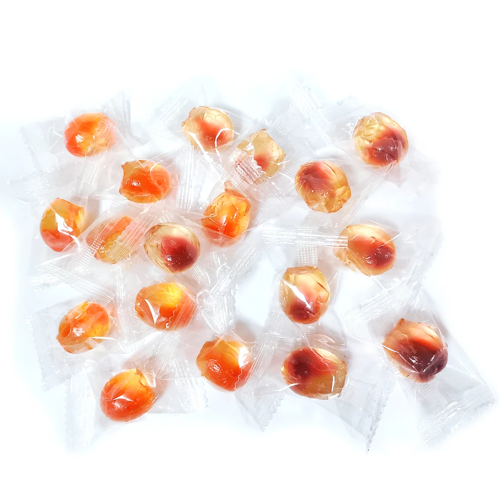 Jelly Ball Candy Sweet Fruit Candy Gummies Soft Jelly Candies Chinese Candy Manufacturers 65g Blue berry Flavor