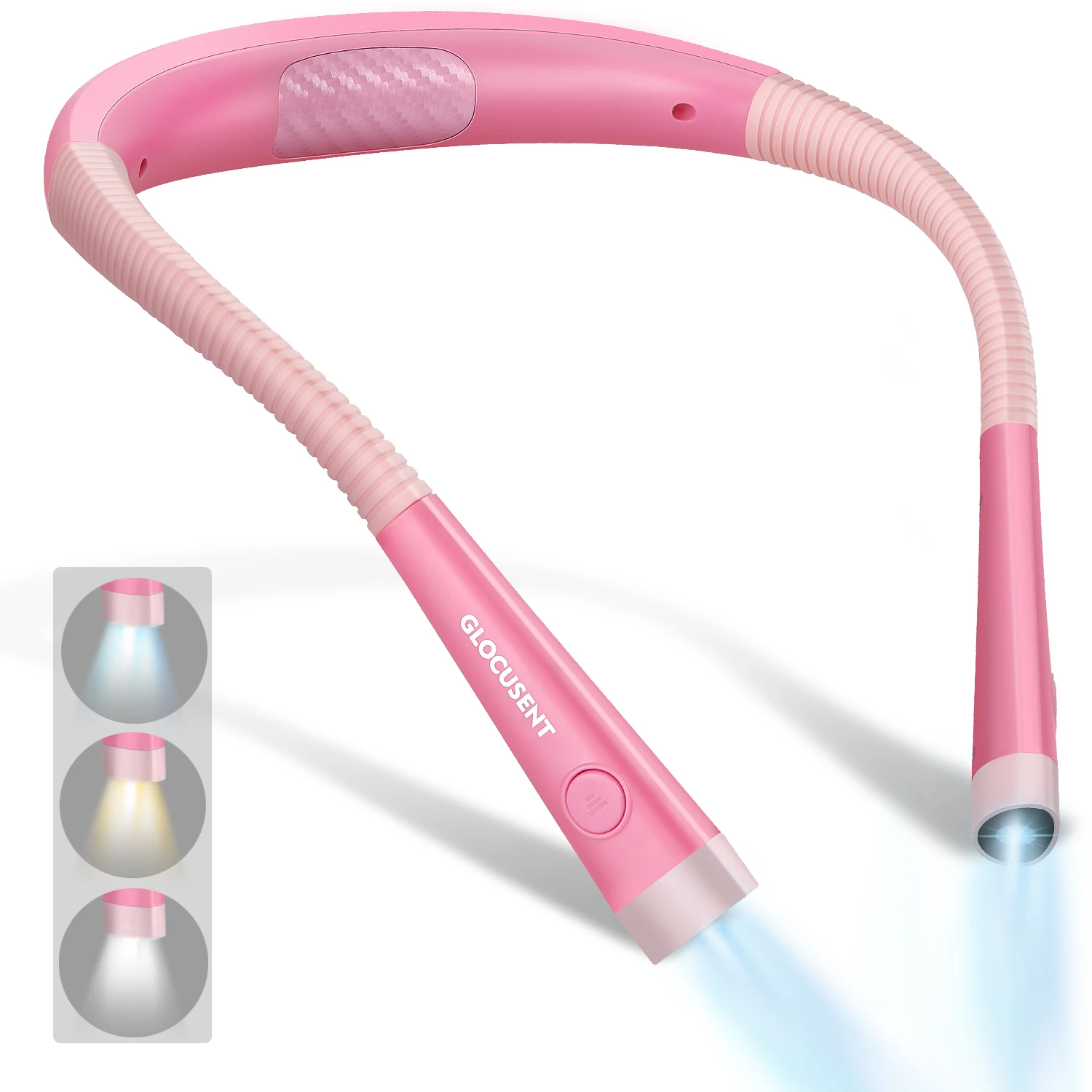High Quality Brand Wholesale Personal Eye Care Wireless Rechargeable Long Lasting LED Neck Book Reading Light Lamp for Reading